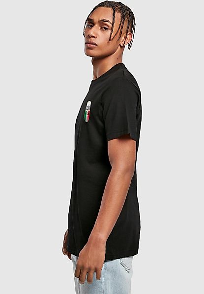 MisterTee T-Shirt "MisterTee Azurro Italia Crest Tee" 1 Stk. tlg. günstig online kaufen