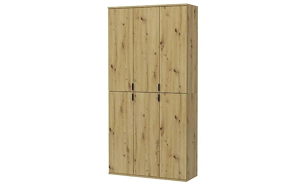 Mehrzweckschrank-Set  Projekt X ¦ holzfarben ¦ Maße (cm): B: 91 H: 193 T: 3 günstig online kaufen