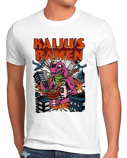 style3 T-Shirt Kaiju Ramen japan noodle sushi monster tokio godzilla gojira günstig online kaufen