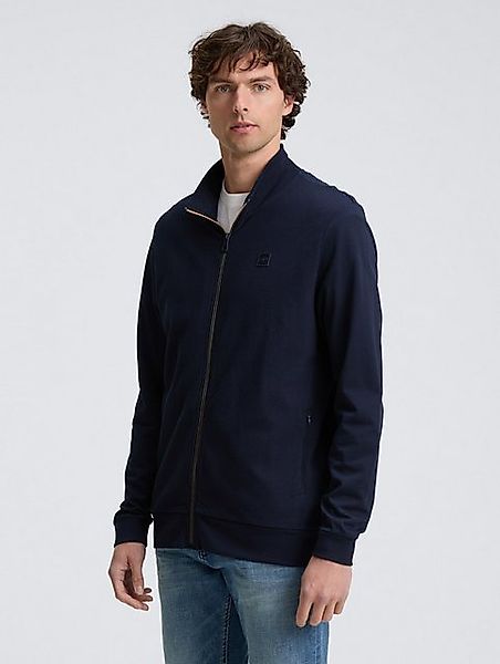 TOM TAILOR Langarmshirt Light Sweatjacke mit Stehkragen günstig online kaufen