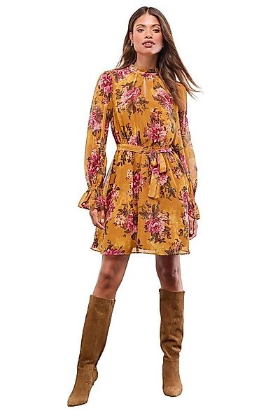 LIPSY Minikleid Lipsy Hochgeschlossenes Langarm-Minikleid, Regular (1-tlg) günstig online kaufen