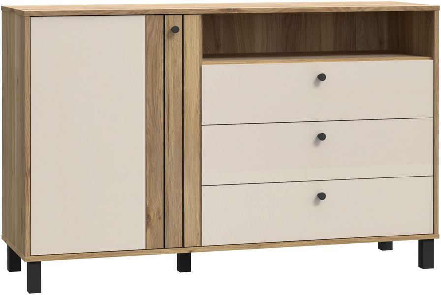FORTE Sideboard "Killarney" Sideboard, Stauraum, Soft Close, Metallgriffe günstig online kaufen