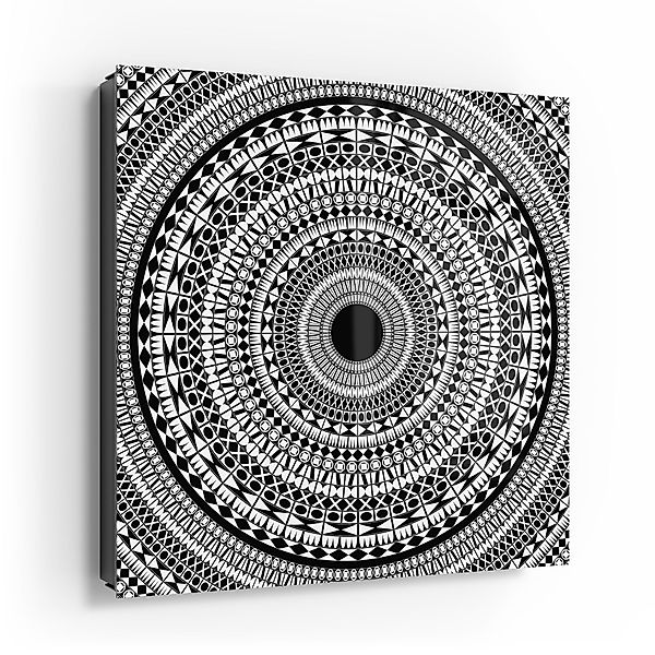 DEQORI Schlüsselkasten 'Kreisförmiges Mandala', Glas Schlüsselbox günstig online kaufen