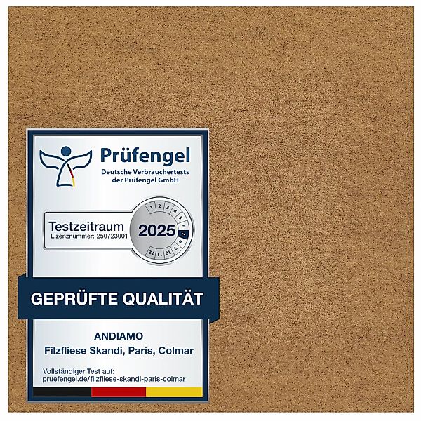 Andiamo Teppichfliese "Skandi, selbstklebend" rechteckig 4 mm Höhe 40x40 cm günstig online kaufen