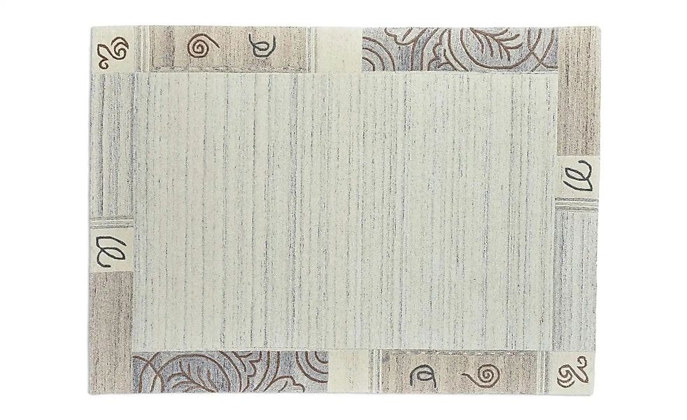 THEKO Wollteppich  Royal Natur ¦ grau ¦ Wolle ¦ Maße (cm): B: 120 H: 1,4 Te günstig online kaufen