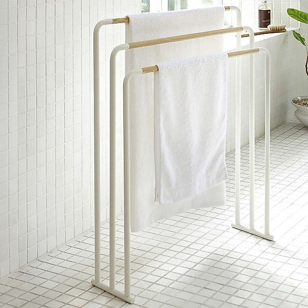 Yamazaki Handtuchständer "Plain" stehend platzsparend ohne günstig online kaufen