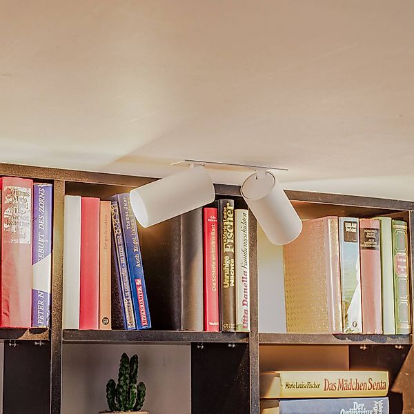 Einbaudeckenstrahler Mono Surface II, 2-flammig, weiß, GU10 günstig online kaufen