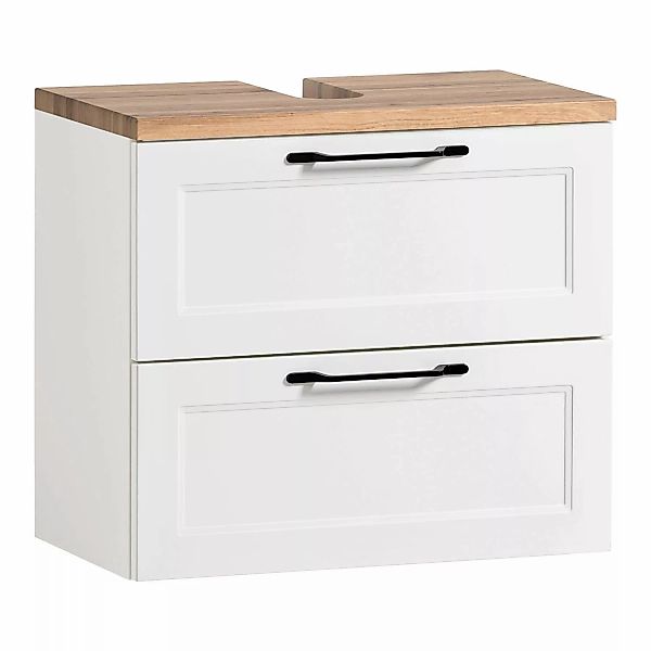 Held Möbel Unterbeckenschrank Padua 60 cm mattWeiß-Weiß günstig online kaufen