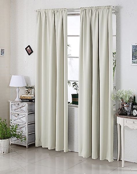 Woltu Gardine, (2 St), Kräuselband für günstig online kaufen