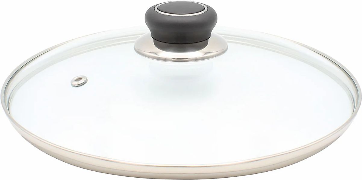 Krüger Deckel "Glasdeckel Diamant mit Kunststoffknopf" hitzebeständig bis 1 günstig online kaufen