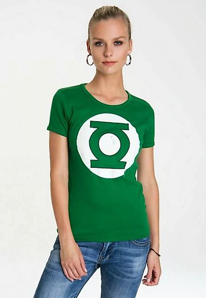 LOGOSHIRT T-Shirt Green Lantern Logo mit lizenziertem Originaldesign günstig online kaufen