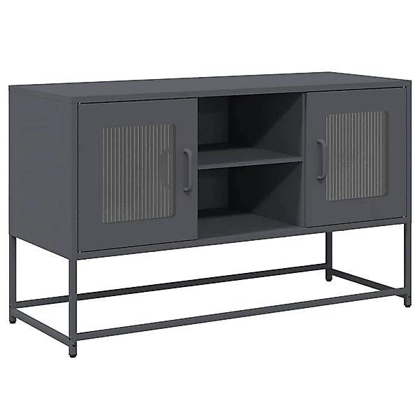 vidaXL TV-Schrank Anthrazit 100,5x39x60,5 cm Stahl 853382 günstig online kaufen