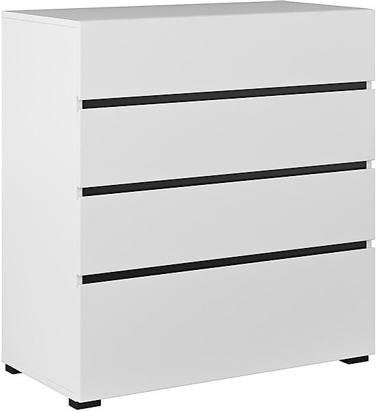 OTTO home Schubkastenkommode »Cross, moderne grifflose Kommode, 80x40x85cm günstig online kaufen