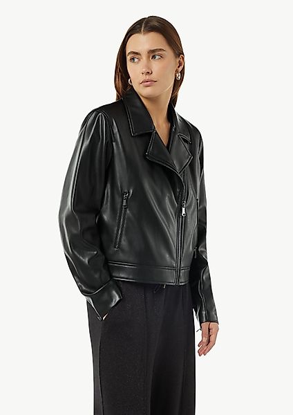 comma casual identity Blusenblazer Klassische Bikerjacke günstig online kaufen