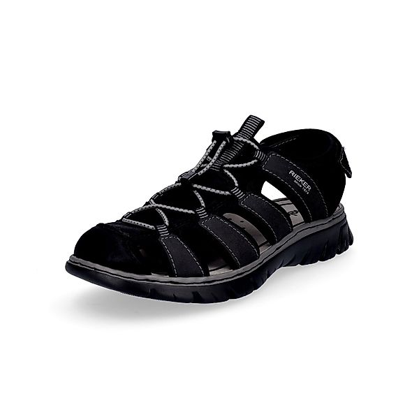 Rieker Rieker Herren Trekking Sandale schwarz günstig online kaufen