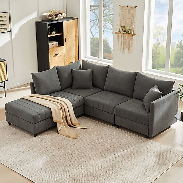 MODFU Schlafsofa für 3-5 Personen, flexibles günstig online kaufen