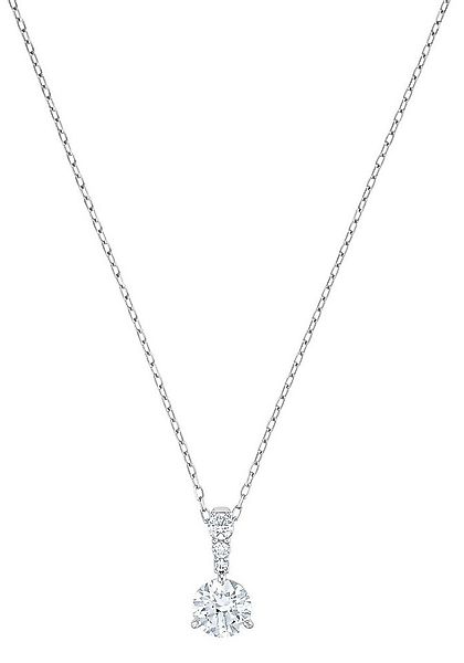 Swarovski Kette mit Anhänger Stilla Round, mit Swarovski® Kristall günstig online kaufen