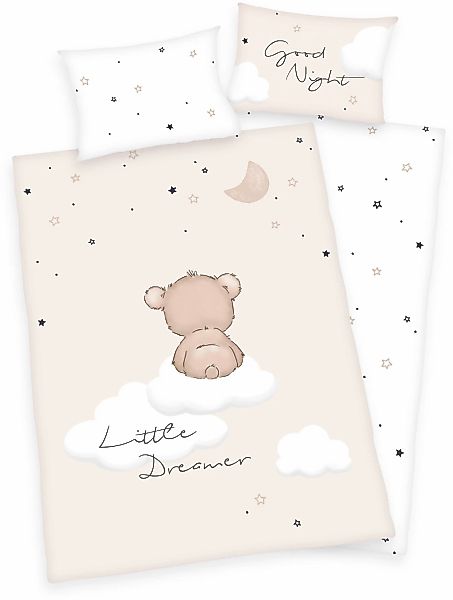 Baby Best Babybettwäsche "Little Dreamer" 2 Stk. tlg. mit liebevollem Motiv günstig online kaufen