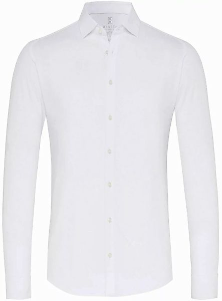 Desoto Hemd Bügelfrei Jersey Weiß - Größe M günstig online kaufen