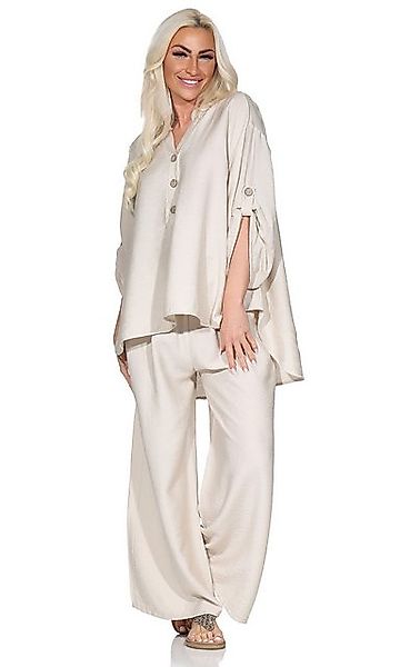 OriginalYou Culotte Damen Sommer Bluse Tunika mit Culotte Schlupfhose Set b günstig online kaufen