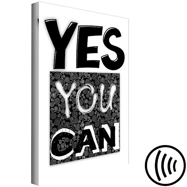 Wandbild Yes You Can (1 Part) Vertical XXL günstig online kaufen