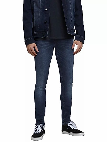 Jack & Jones Herren Jeans JJILIAM JJORIGINAL AGI 004 - Skinny Fit - Blau - günstig online kaufen