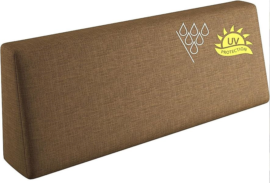 sunnypillow Rückenkissen Palettenkissen mit abnehmbarem Bezug günstig online kaufen