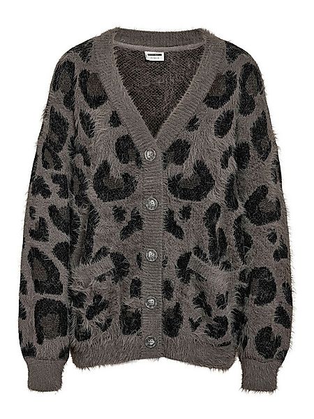 Noisy may Cardigan Weicher Griff und trendiger Print (1-tlg) NMFLYNN L/S V- günstig online kaufen
