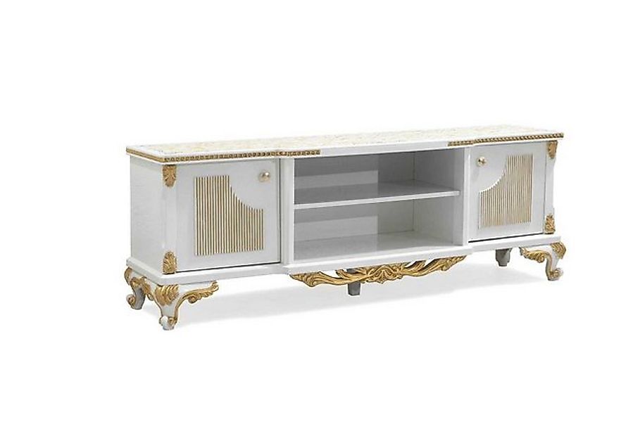 Xlmoebel TV-Schrank Weiß TV-Schrank Modern Design Luxus Wohnzimmer (1-St) H günstig online kaufen
