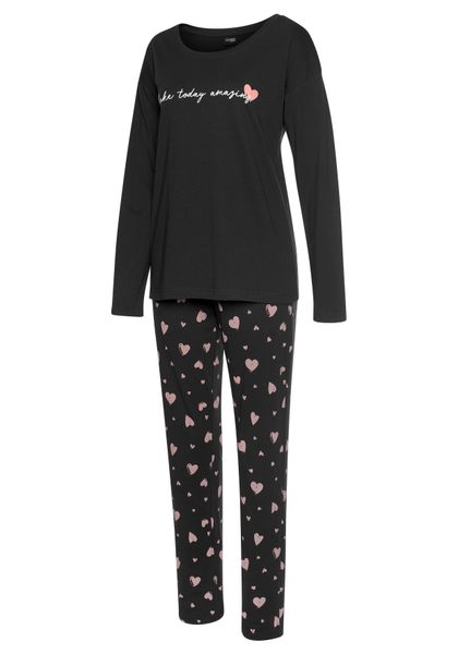 Vivance Dreams Pyjama 2 Stk. tlg., mit feinem Muster günstig online kaufen