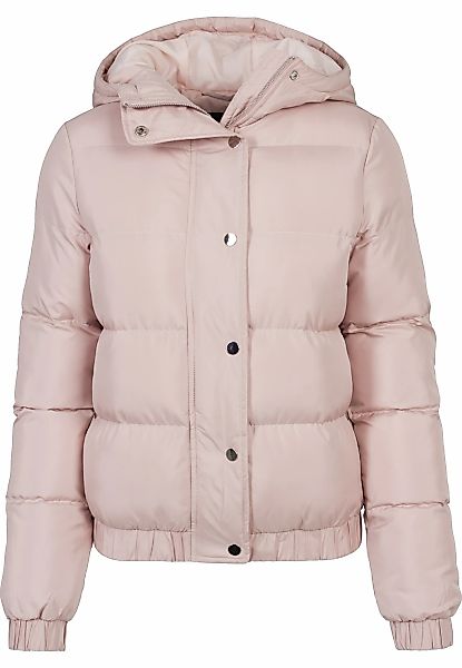 URBAN CLASSICS Winterjacke "Urban Classics Damen Ladies Hooded Puffer Jacke günstig online kaufen