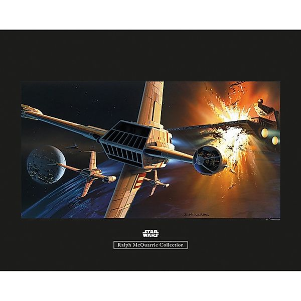 Komar Bild "Star Wars Classic RMQ Endor Orbit War", Star Wars, (1 St.), Wan günstig online kaufen