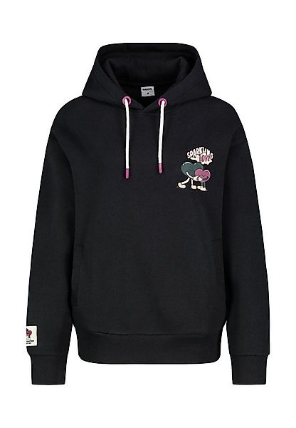 SUBLEVEL Kapuzenpullover Damen Hoodie mit Süßen Backprints Sweater, Kapuzen günstig online kaufen