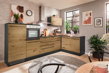 BASIC by Balculina Winkelküche "Jazz" Stellbreite 320/175 cm, wahlweise mit günstig online kaufen