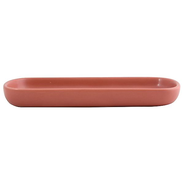 MSV Tablett Maonie Keramik 25,7 cm x 11,5 cm x 2,8 cm Terrakotta günstig online kaufen
