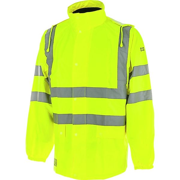 Würth MODYF Regenjacke Warnschutz Regenjacke EN 20471 3.2 Warnschutz Regenj günstig online kaufen