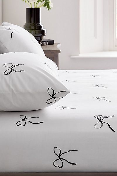 Next Bettlaken Spannbettlaken und Kissenbezug mit Schleife, (3 Stück) günstig online kaufen