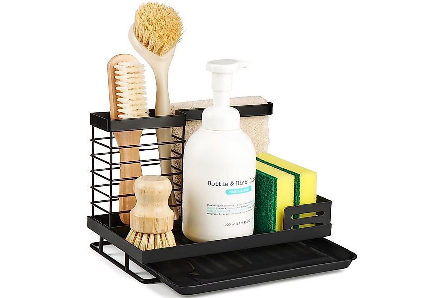 SURFOU Küchenorganizer-Set Spülbecken Organizer Spüle Organizer Spüllappenh günstig online kaufen