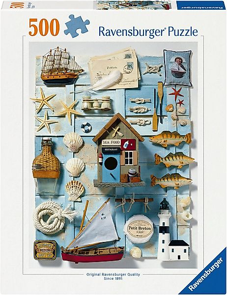 Ravensburger Puzzle Maritimes Flair, 500 Puzzleteile, günstig online kaufen
