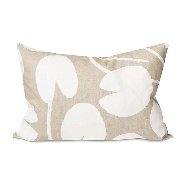 Water lilies Kissenbezug 48 x 68cm Sand-weiß günstig online kaufen