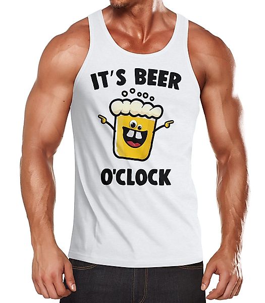 MoonWorks Tanktop It's Beer a clock günstig online kaufen