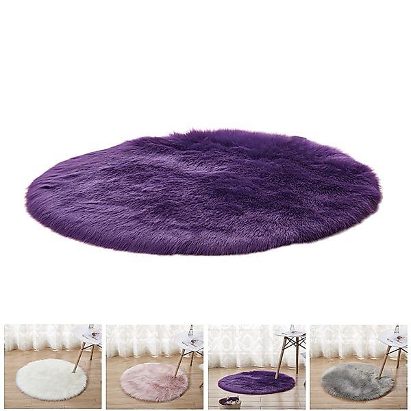 BTTO TEPP Teppich Fellteppich,Kunstfell,Weich, Hochflor Shaggy günstig online kaufen