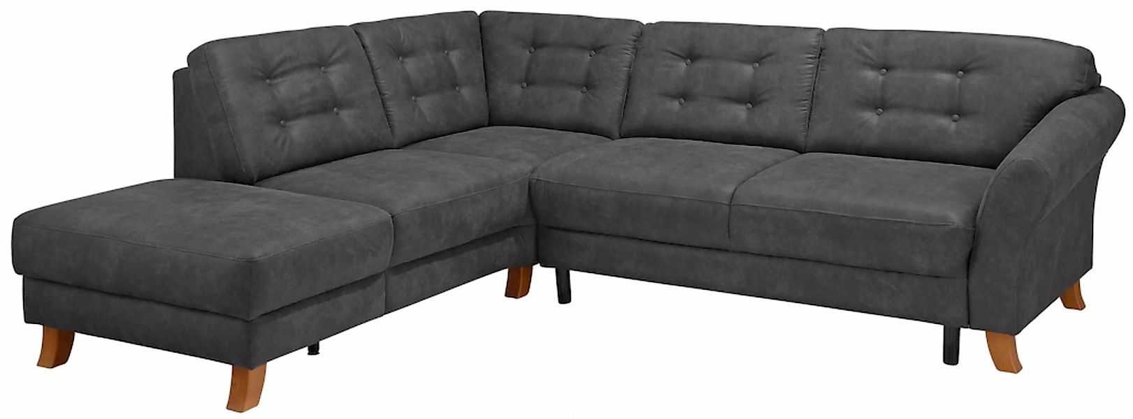 Home affaire Ecksofa »Trondheim L-Form«, mit Federkern günstig online kaufen