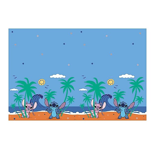 Procos Tischdecke Disney Stitch - Partytischdecke - ca. 120 x 180 cm günstig online kaufen