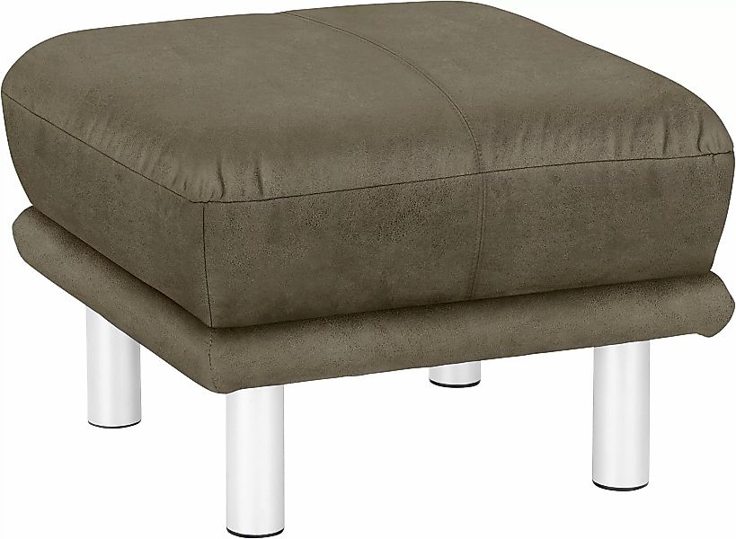 TRENDMANUFAKTUR Hocker "Cecilia II, modern und elegant, B/T 66/66cm" günstig online kaufen