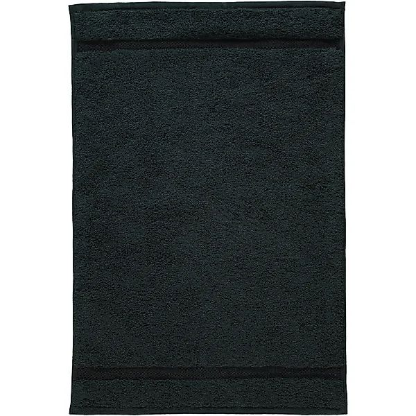 Rhomtuft - Handtücher Princess - Farbe: schwarz - 15 - Gästetuch 40x60 cm günstig online kaufen