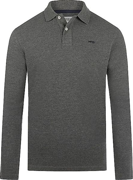 McGregor Long Sleeve Poloshirt Anthrazit - Größe L günstig online kaufen