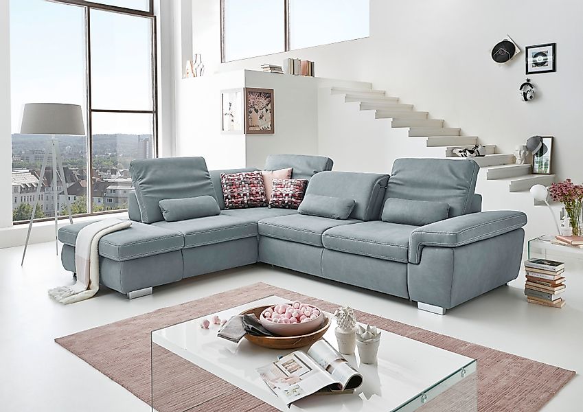 Die PlanBar Ecksofa »MP-IN17041 L-Form«, Sitztiefenverstellung, optional mi günstig online kaufen