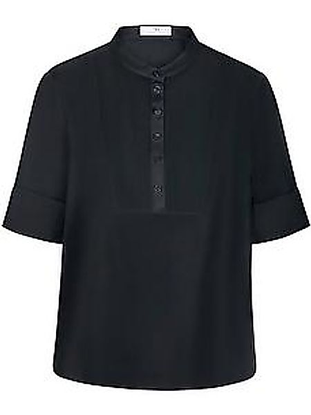 Bluse aus Seide Peter Hahn schwarz günstig online kaufen