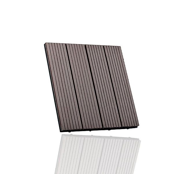 euroharry WPC-Fliesen 1 St Terrassenplatten, 30x30cm 60x30cm WPC-Fliesen Kl günstig online kaufen